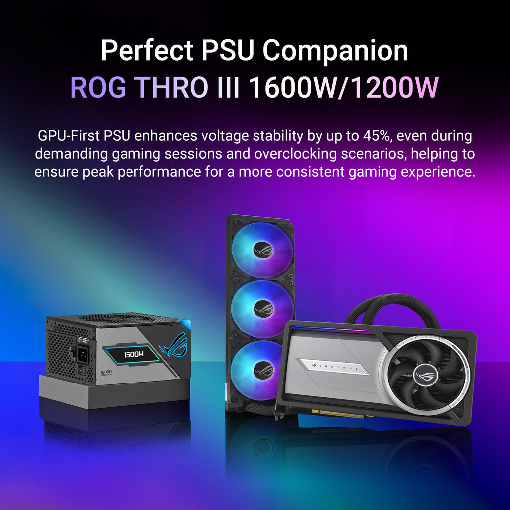 ASUS ROG Astral LC GeForce RTX 5090 32GB GDDR7 OC Edition Gaming Graphics Card with All-in-One Liquid CPU Water Cooling (Nvidia DLSS4, PCIe 4.0, DP 2.1b, 360mm AIO Cooler, ROG-ASTRAL-LC-RTX5090-O32G)