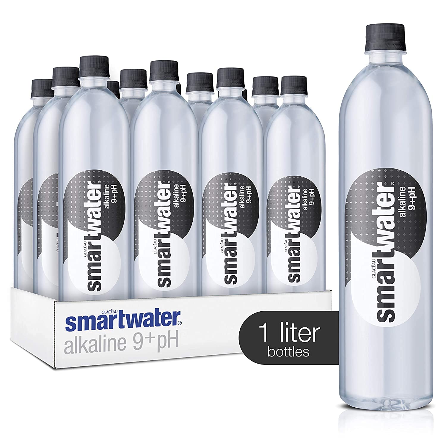 smartwater Smart Water, Mineralized Treated Water with Alkaline 9+ph