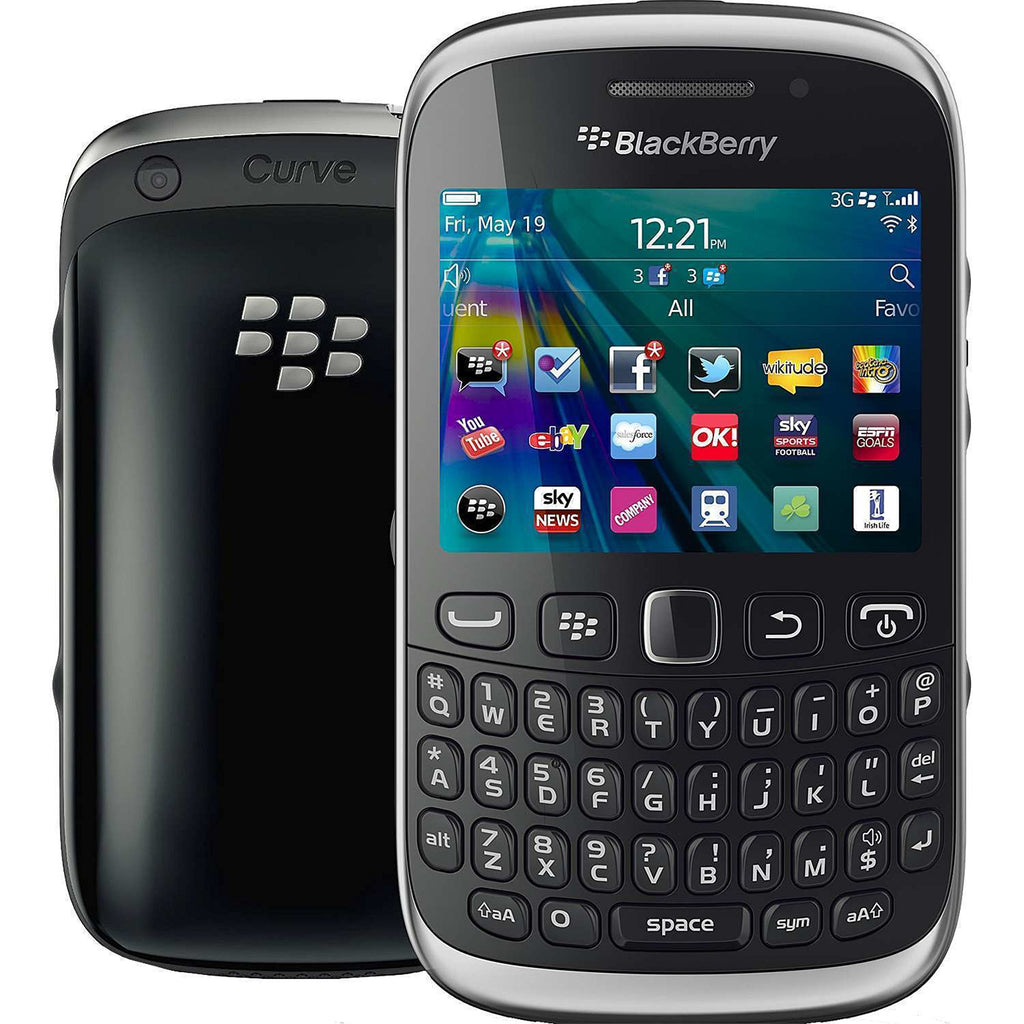 BlackBerry 9320 Curve Unlocked GSM Quad-Band Smartphone with 3.2 MP Camera, Wi-Fi, GPS and 7.1 BlackBerry OS, No Warranty (Black)