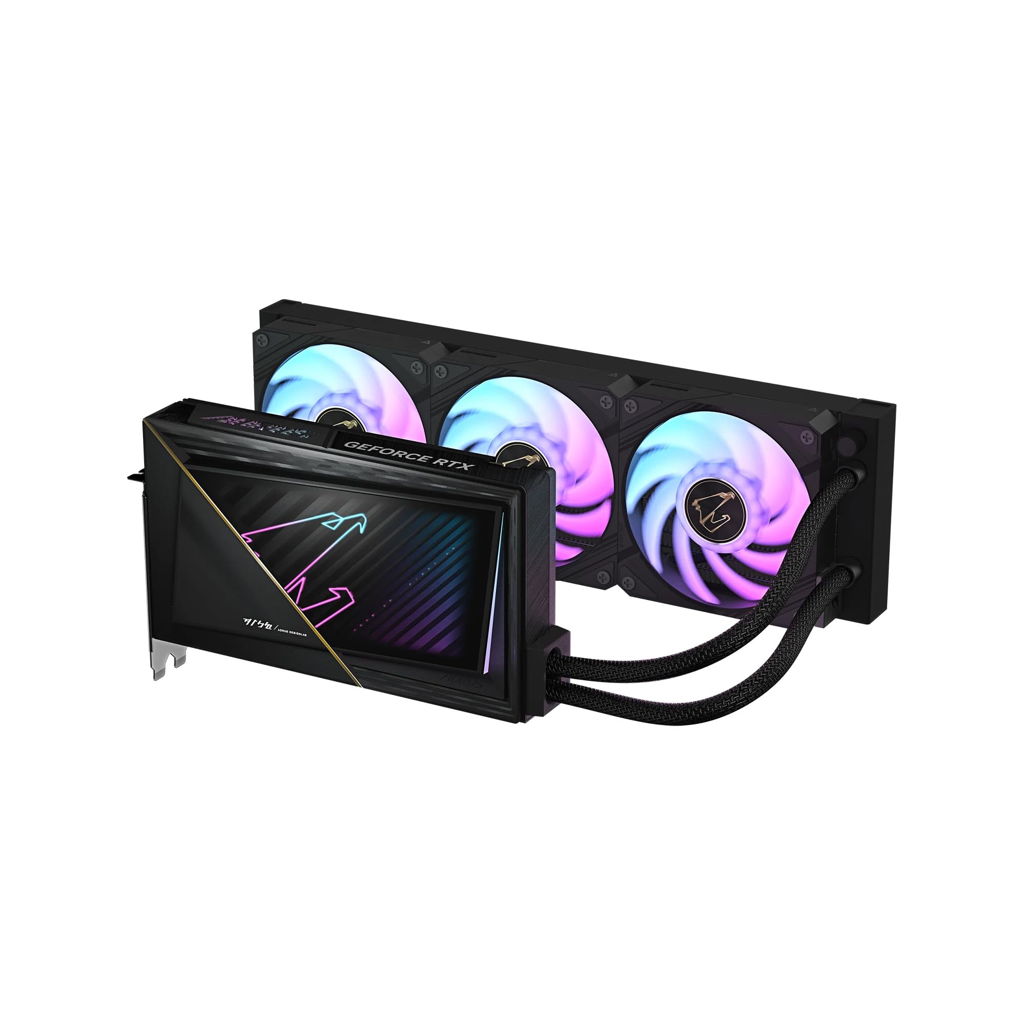 GIGABYTE AORUS GeForce RTX 5090 Xtreme WATERFORCE 32G Graphics Card, WATERFORCE All-in-one Cooling System, 32GB 512-bit GDDR7, GV-N5090AORUSX W-32GD Video Card