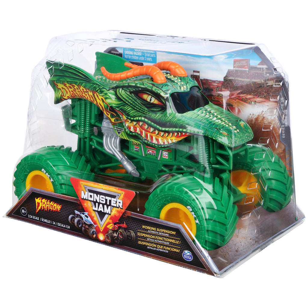 Monster Jam 1:24 Diecast Vehicle Dragon