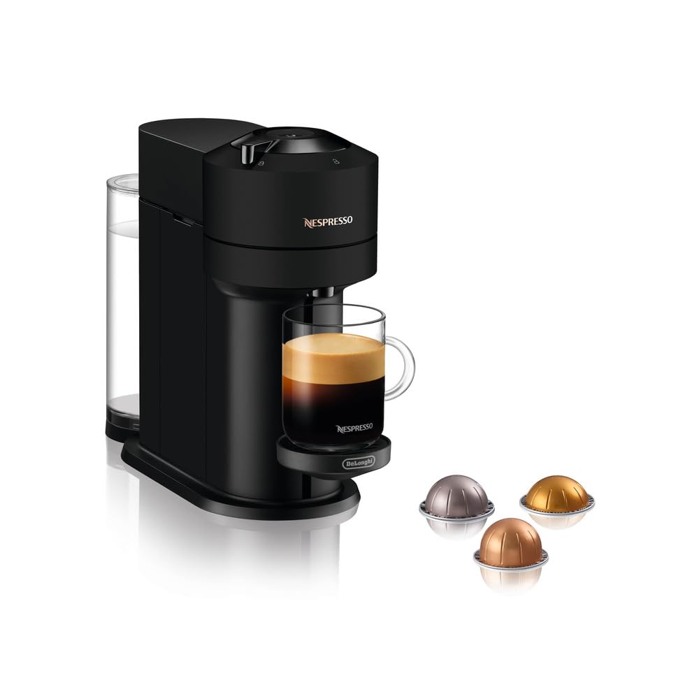 Nespresso Vertuo Next Single Serve Coffee and Espresso Machine by De'Longhi