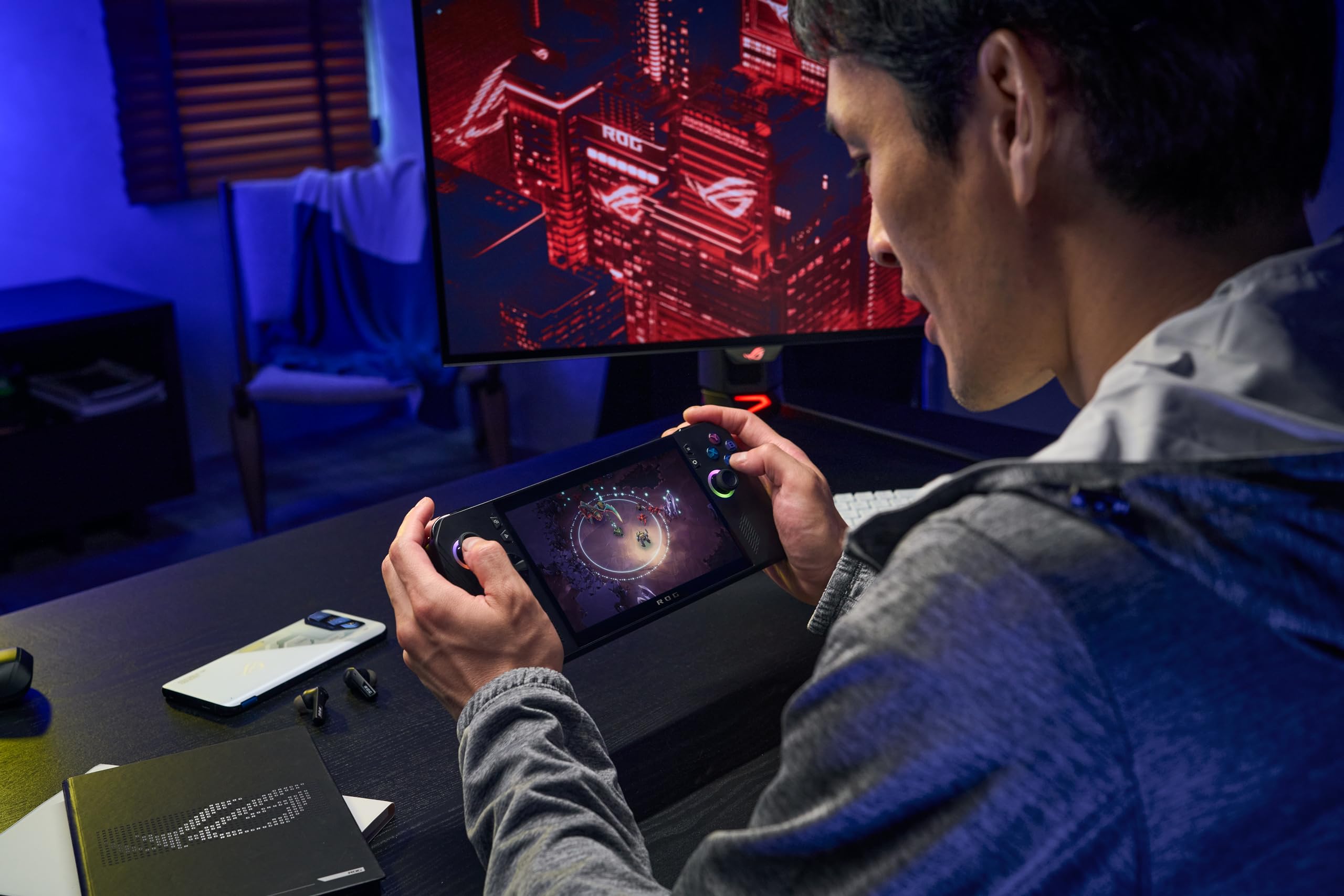 ASUS ROG Ally X Console | 7 Inch FHD+ 120Hz IPS Display | AMD Ryzen Z1 Extreme | 24 GB RAM | 1 TB SSD | AMD Radeon | Windows 11 | Black | Includes 3 Months Game Pass Ultimate