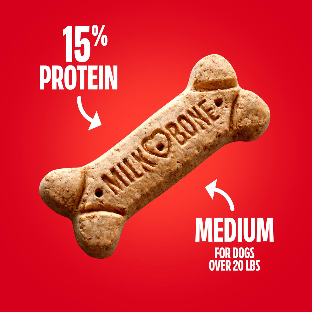 Milk Bone 79100-51410 24 Oz Milk-Bone Dog Snacks For Medium Dogs
