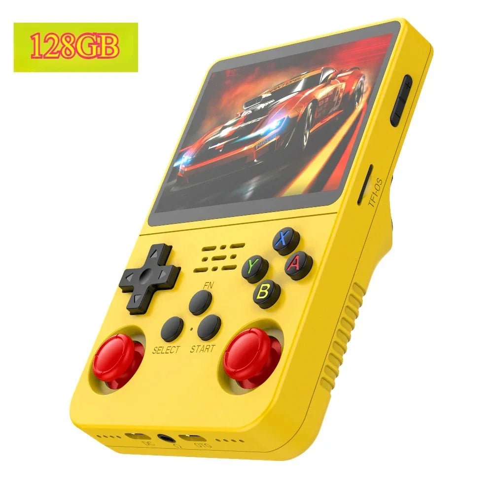 BOYHOM 256G Open Source R36S Retro Game Console - 3.5" IPS Portable Linux ARKOS Handheld | Best Gaming Gift (64G/128G Options)