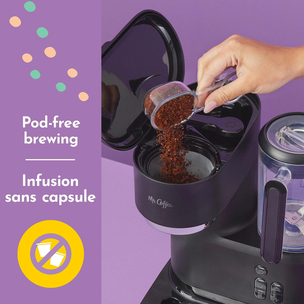 Mr. Coffee Single-Serve 3-in-1 Iced and Hot Coffee and Tea Maker