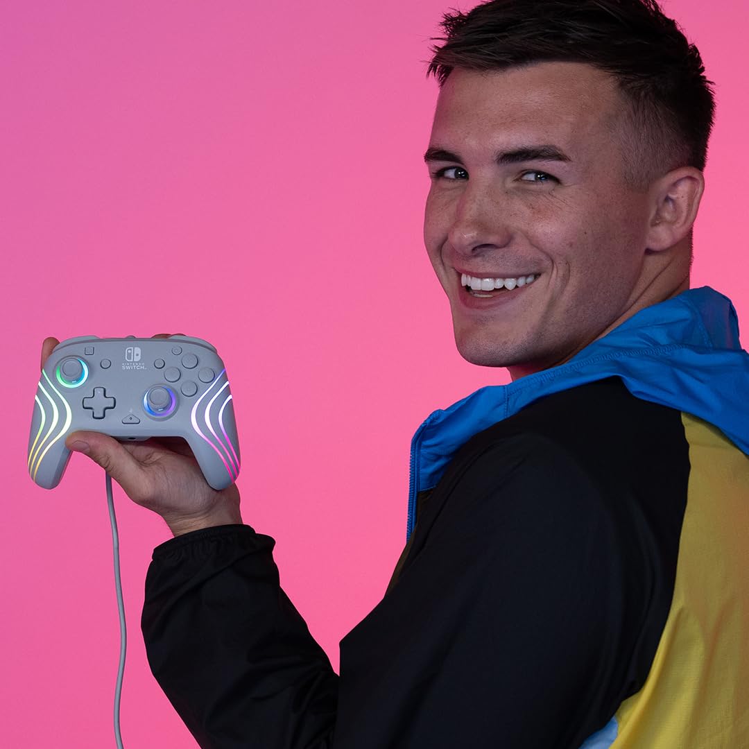 PDP Afterglow Wave Wireless Pro Controller for Nintendo Switch
