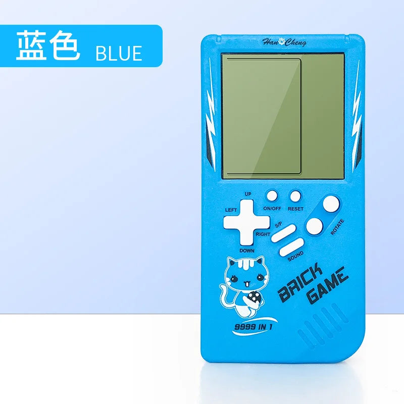 Mini Portable Retro Handheld Console Children Classic Pocket Nostalgic Play BRICK Game Machine Educational Toys Puzzle Game