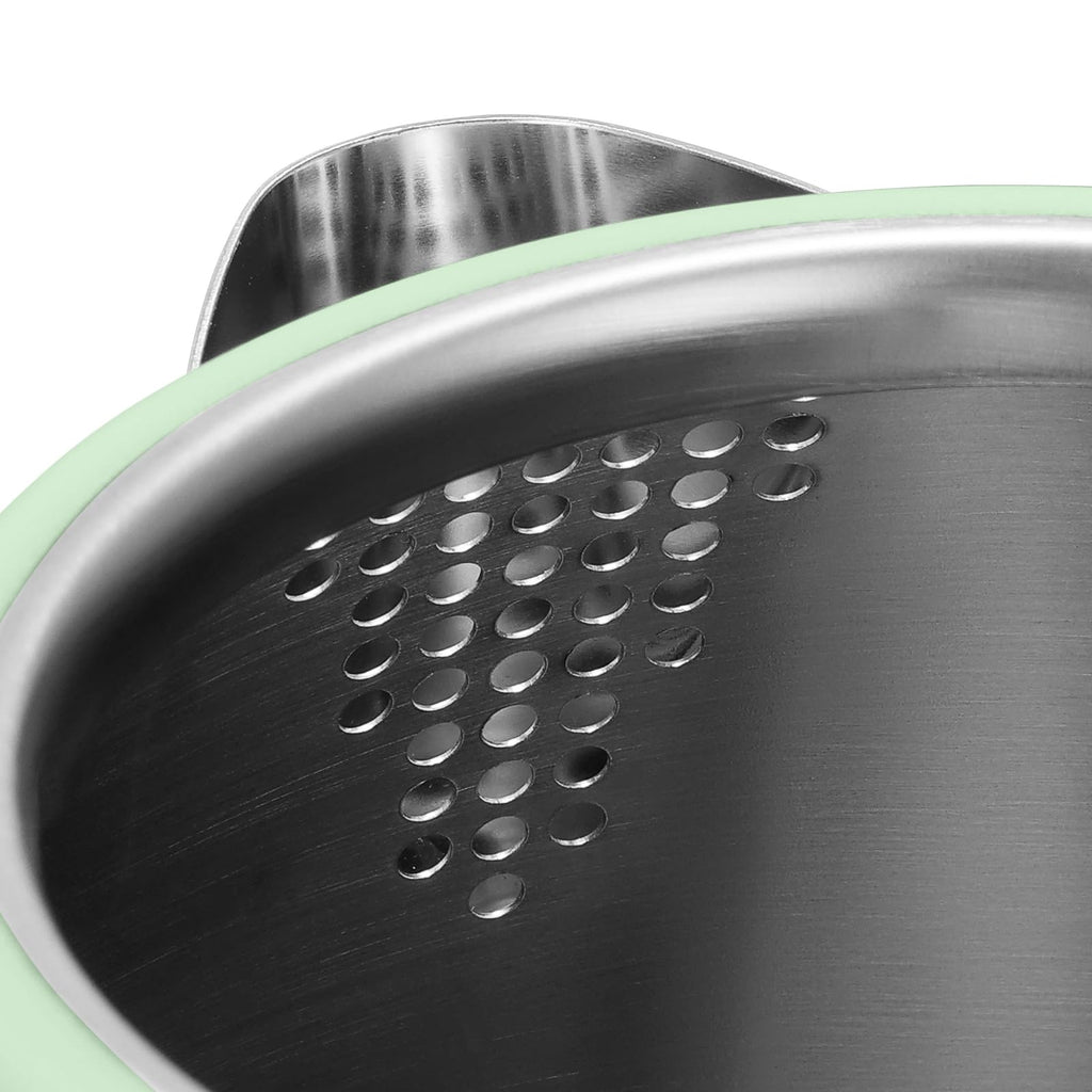 BUYDEEM K640 Stainless Steel Electric Tea Kettle with Auto Shut-Off and Boil Dry Protection, 1.7 Liter Cordless Hot Water Boiler with Swivel Base, 1440W