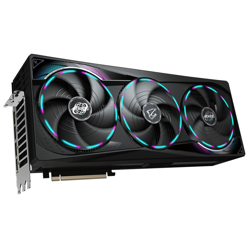Gigabyte AORUS GeForce RTX 5090 Master 32G Graphics Card - 32 GB GDDR7, 512 Bit, PCI-E 5.0, 2655MHz Base Frequency, 3 x DP 2.1a, 1 x HDMI 2.1b, GV-N5090AORUS M-32GD