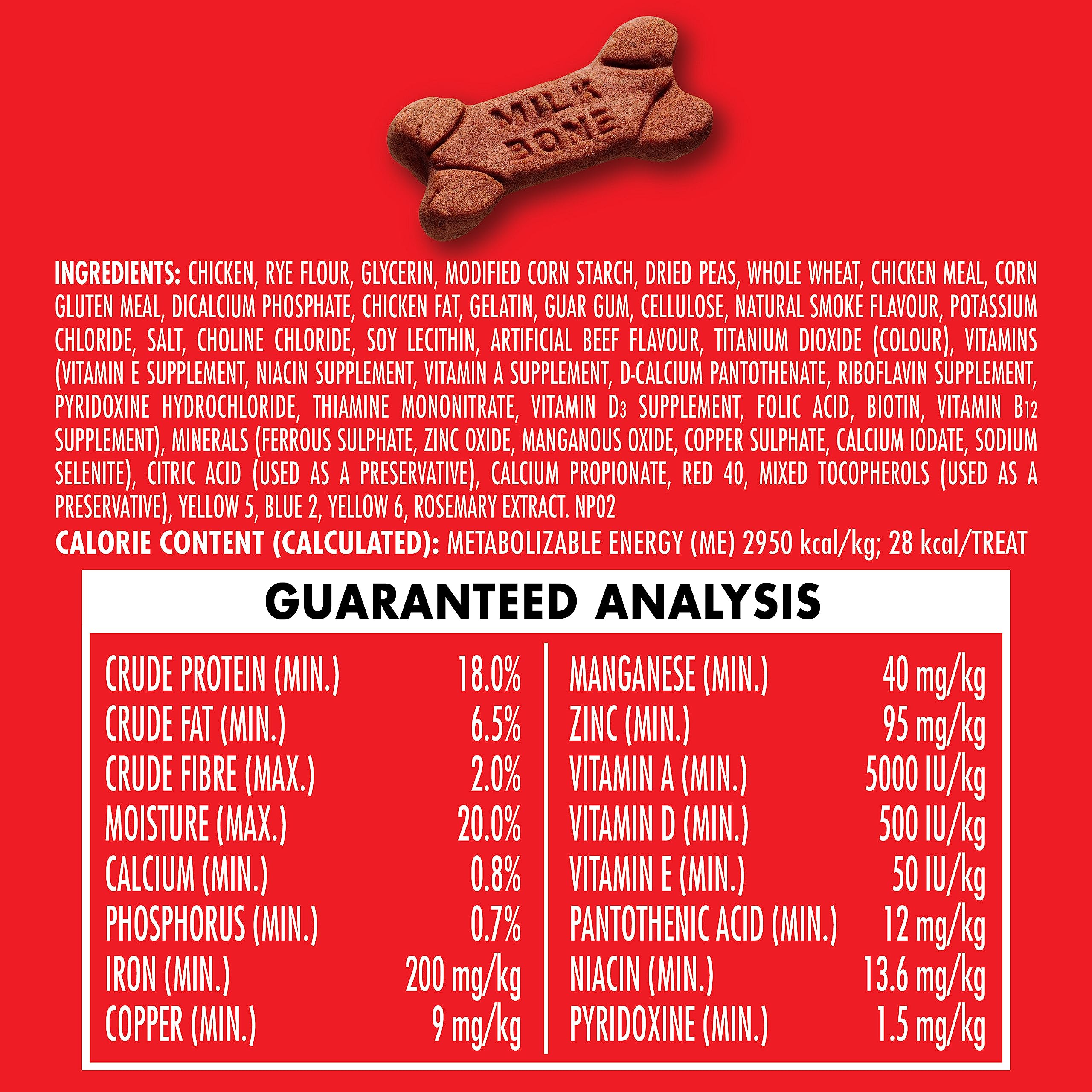 Milk-Bone Soft & Chewy Dog Treats, Tender Oven Baked Snacks Made with Tasty Wholesome Ingredients