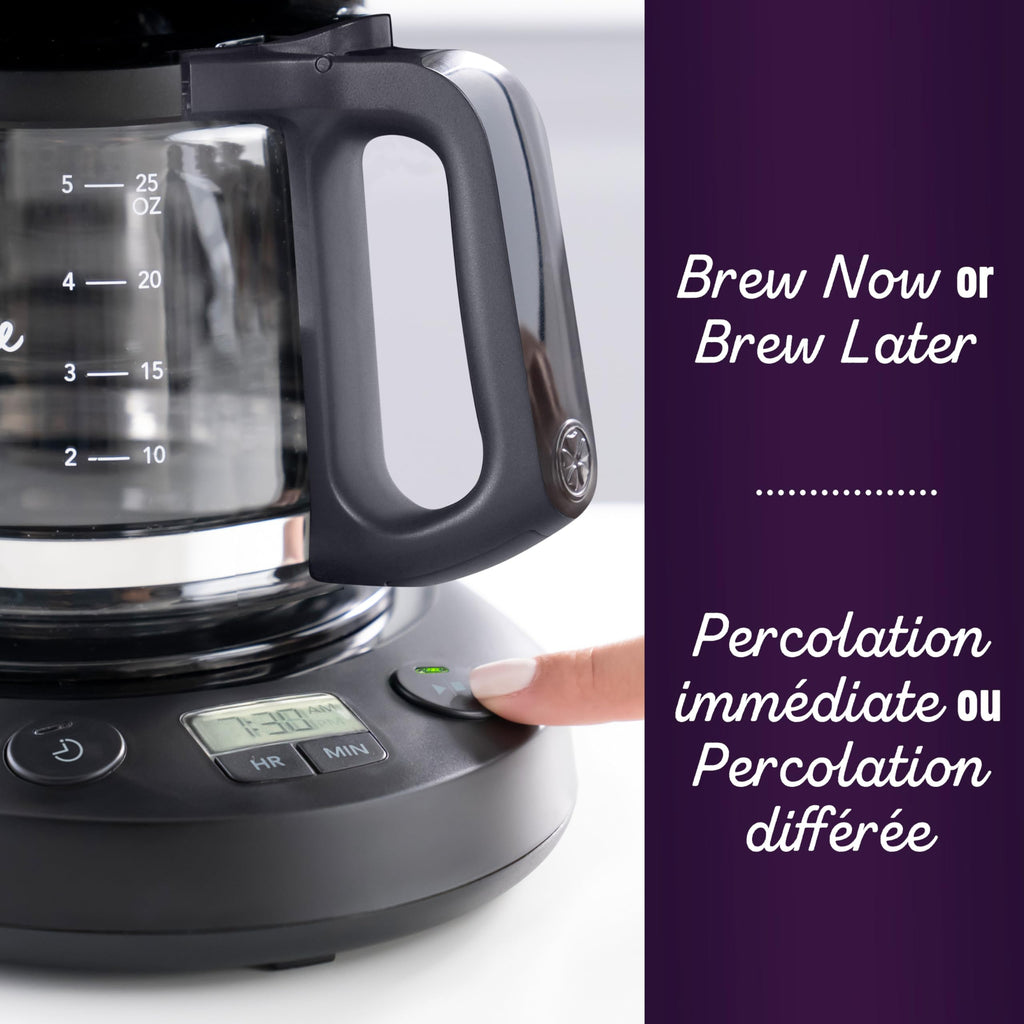 Mr. Coffee Coffee Maker, Programmable Coffee Machine with Auto Pause and Glass Carafe