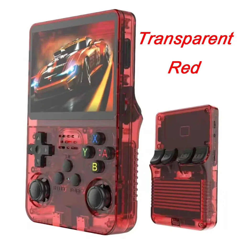 BOYHOM 256G 128G R36S Retro Handheld Game Console Linux System 3.5 Inch IPS Portable Pocket Player 64GB Video Gaming Kids Gifts